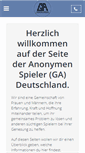 Mobile Screenshot of anonyme-spieler.org